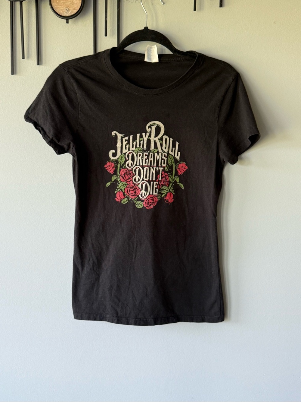 Jelly Roll 'Dreams Don't Die' Black Short Sleeve Tee